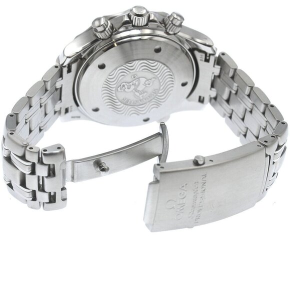 OMEGA Seamaster300 2599.80 Date Chronograph Navy Dial Automatic Men\'s_866333 main image 9
